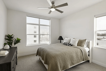 The Espen Townhomes_Bedroom Ceiling Fan